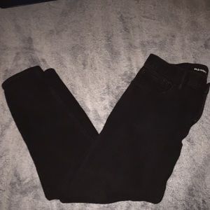 Black skinny jeans